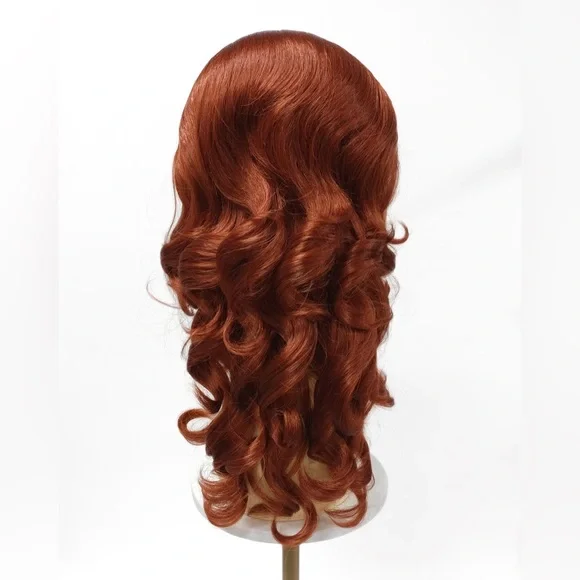 Auburn red retro 60s beehive wig - Picture 4 of 7